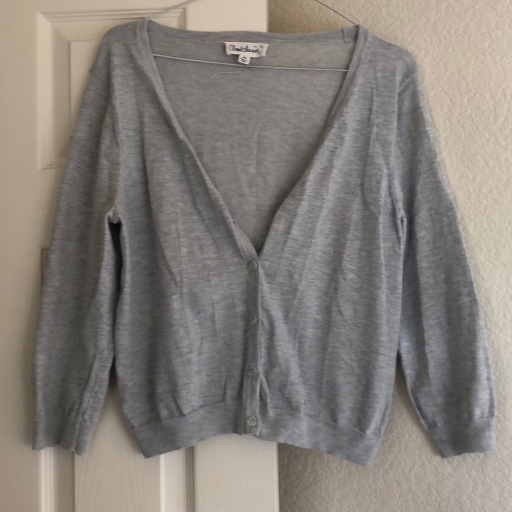 Grey sweater